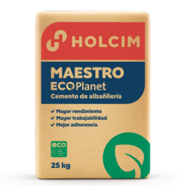 Cemento Holcim Maestro Ecoplanet