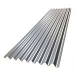 Chapa sinusoidal acanalada cincalum techos C25 1m x 1.1m x 0.5mm