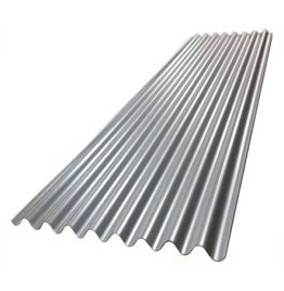 Chapa sinusoidal acanalada cincalum techos C25 1m x 1.1m x 0.5mm