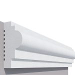Moldura Exterior 04 (sin revestir) - 19,5X9,5 - Modelo ME04